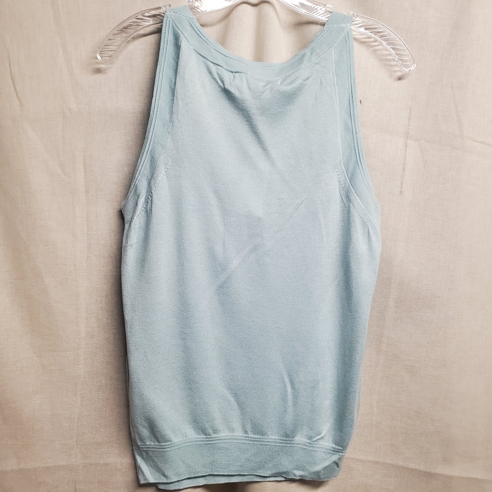 Express Light Blue Women's Tank Top - Picture 2 of 9